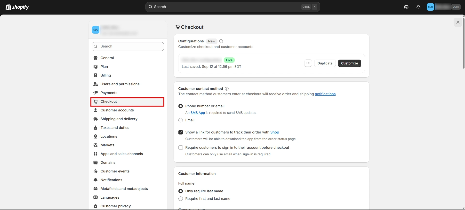 Allow Only SSO Users to Complete Checkout - Open Shopify Checkout