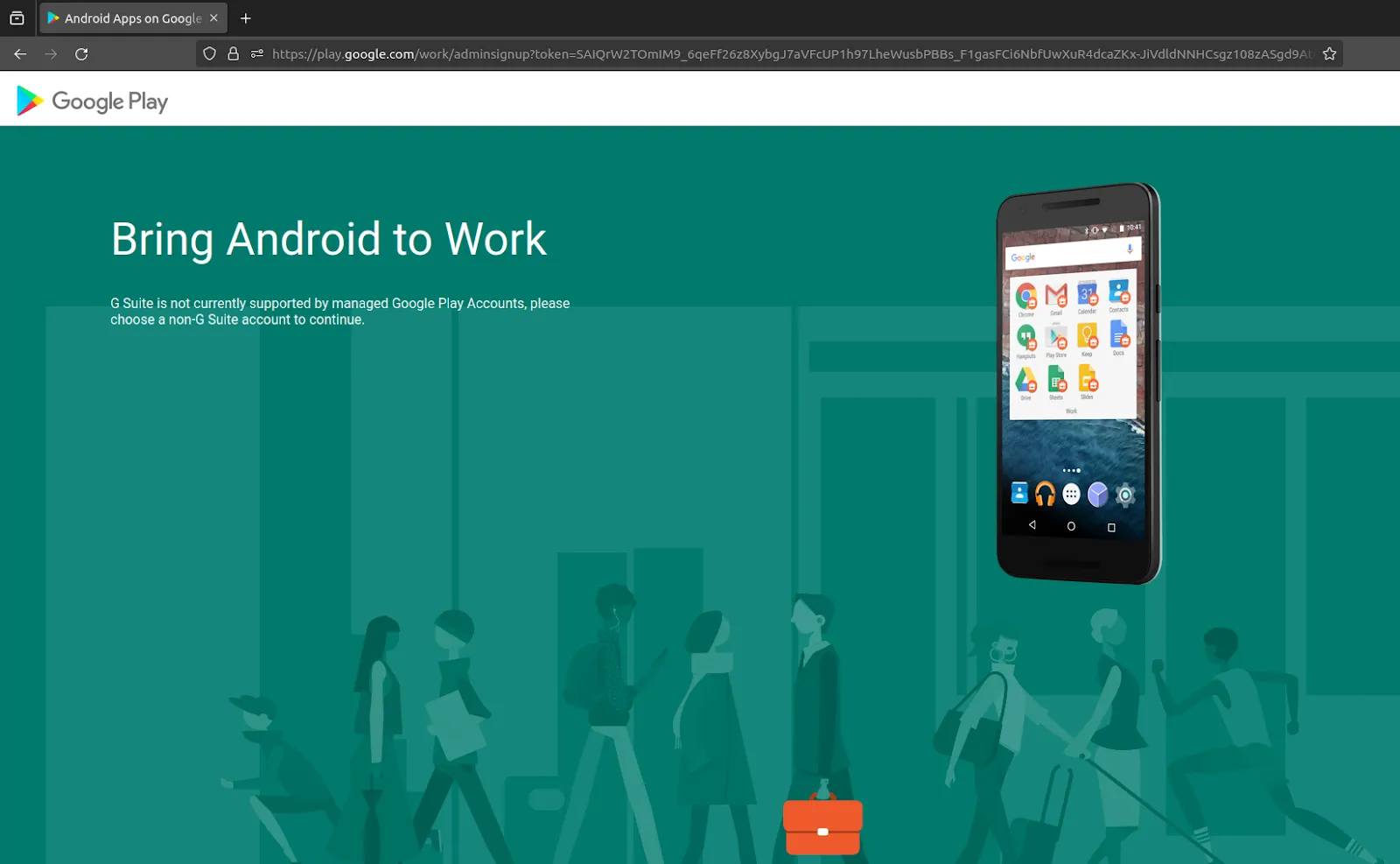 BYOD bring android work