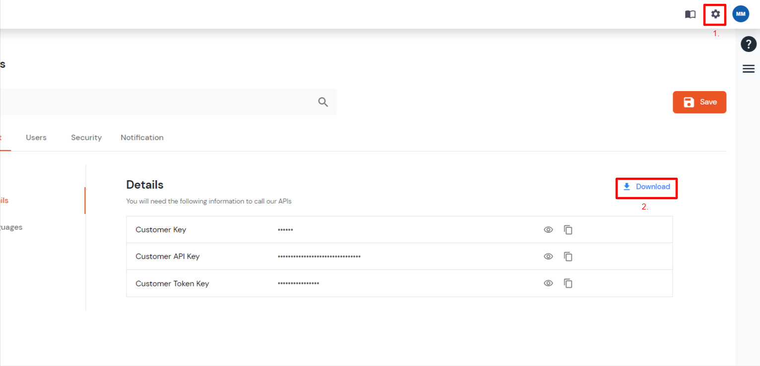 How to download accountinfo.txt file on miniOrange Admin Console?