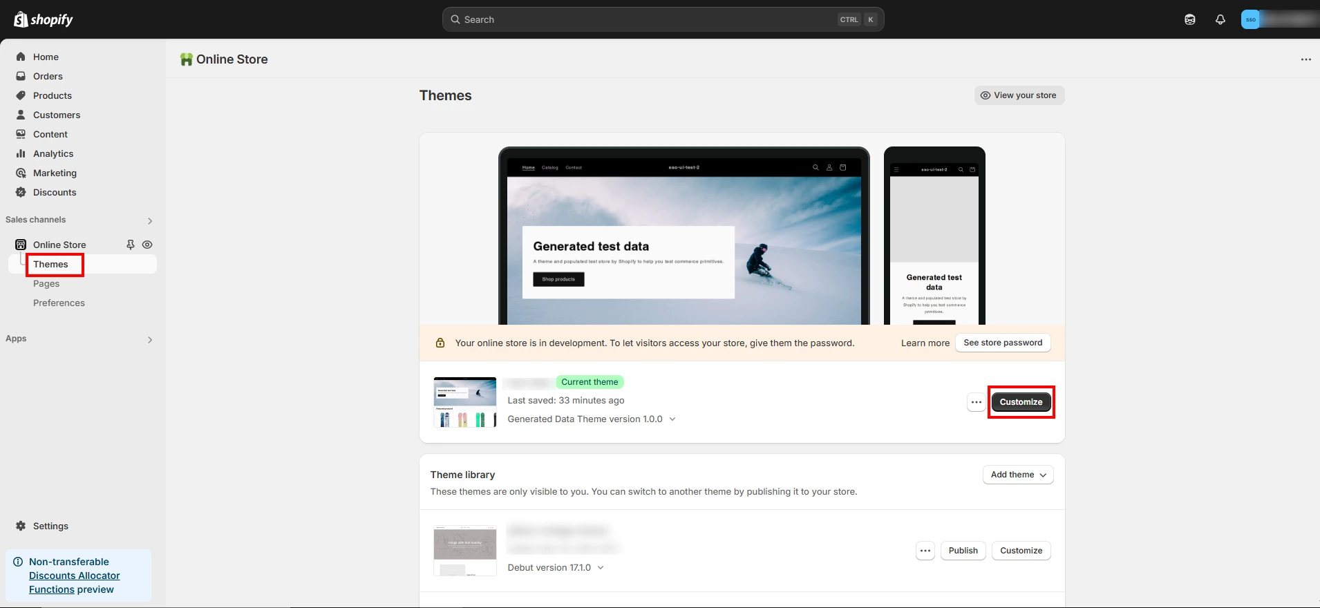 How to disable SSO on Shopify store